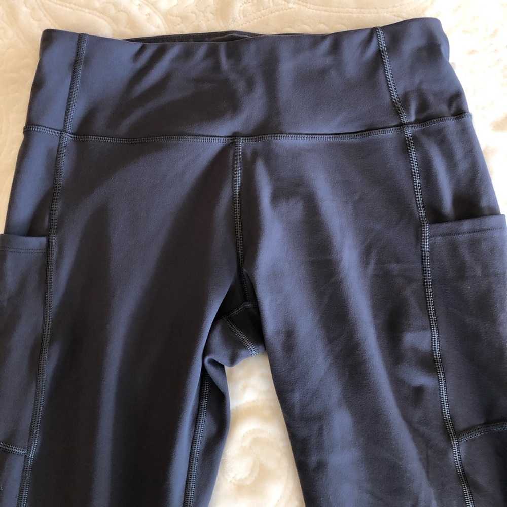 Ewedoos Dark Gray Leggings with pockets Size XL